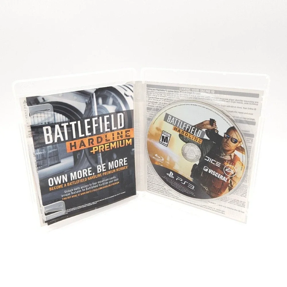 Lot Of PS3 Video Game Battlefield 3, 4 Bad Company 2 Hardline Sony Playstation 3